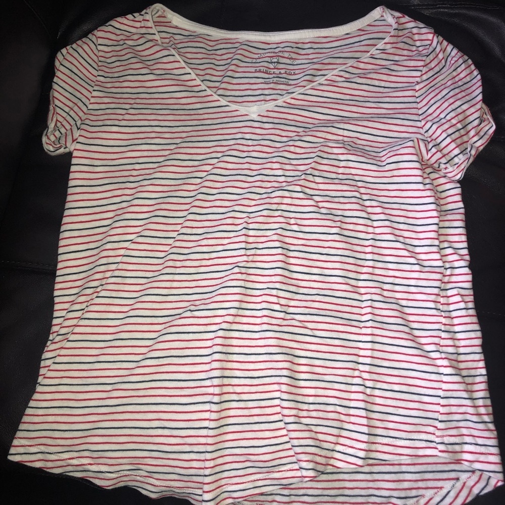 striped tee shirt